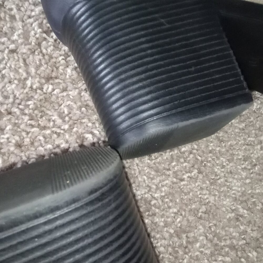 Metaphor Sienna Chunky Patchwork Ankle Boots Size… - image 2